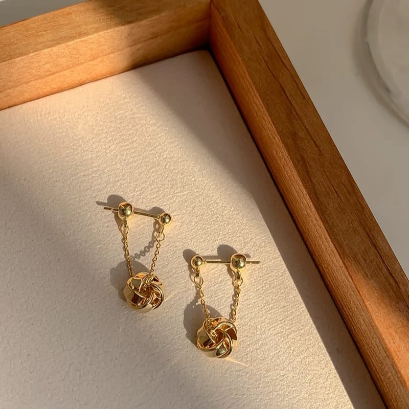 rose-patterned piercing m0294