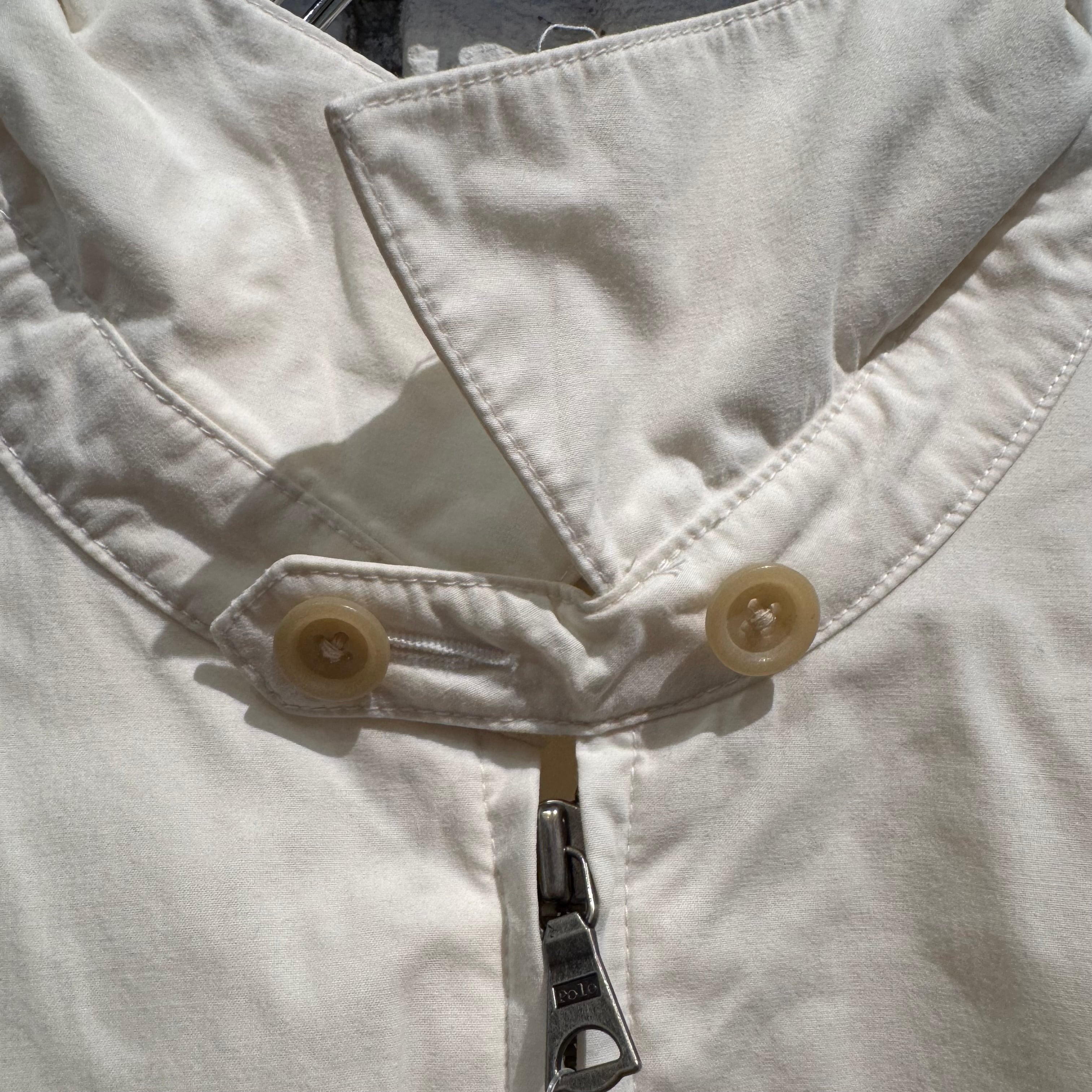 90s 00s Ralph Lauren スウィングトップ L ホワイト 90年代 USA製 Ralph Lauren ラルフローレン スイングトップ メンズL