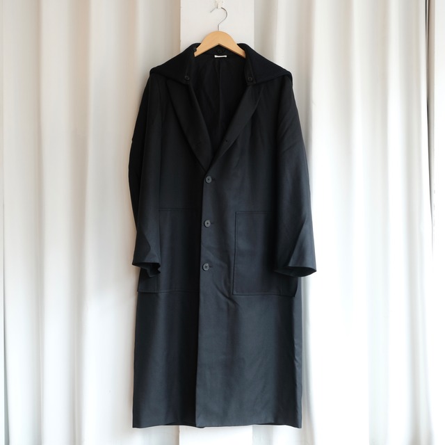JIL SANDER 18AW KNIT COLLAR LONG COAT