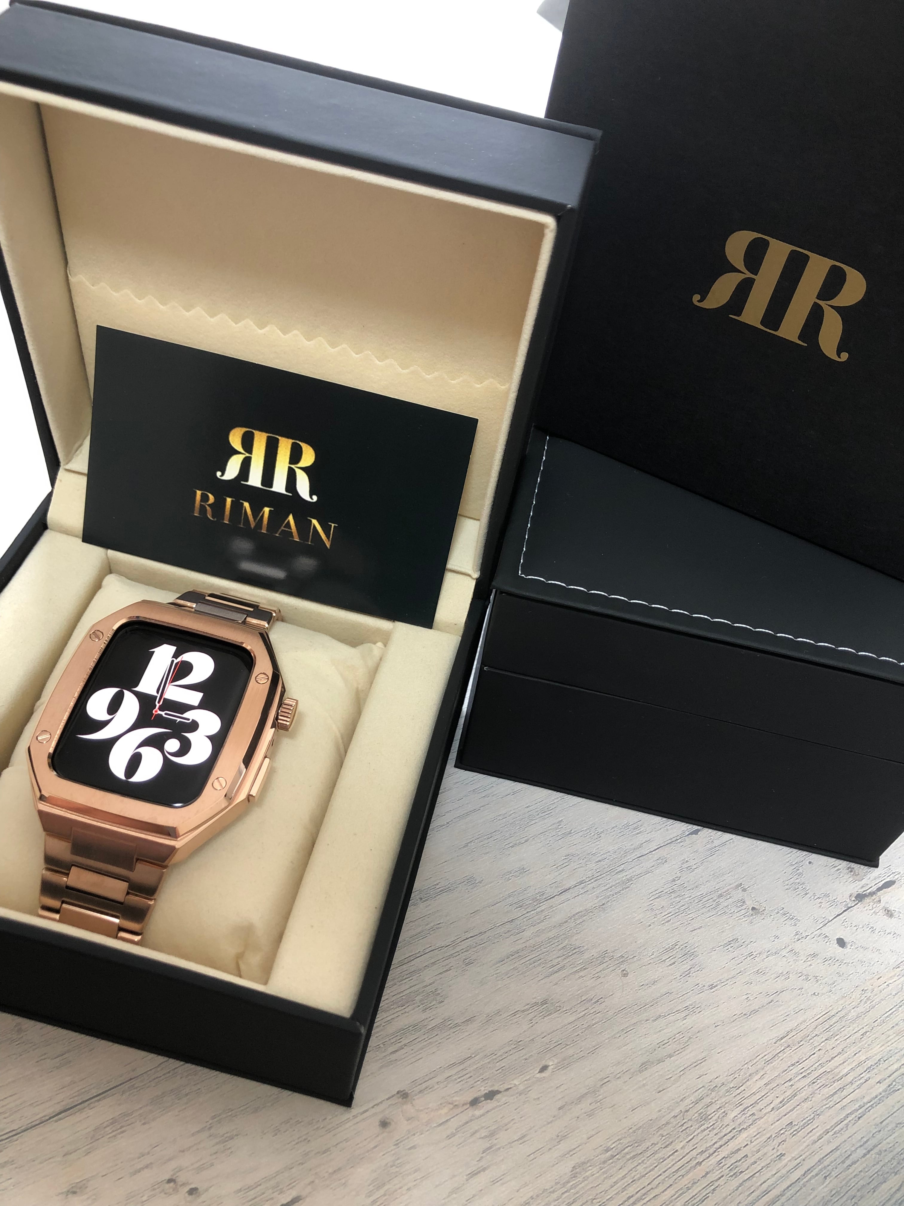 【ローズ】アンプル Apple Watch stainless band Rose gold（ローズゴールド