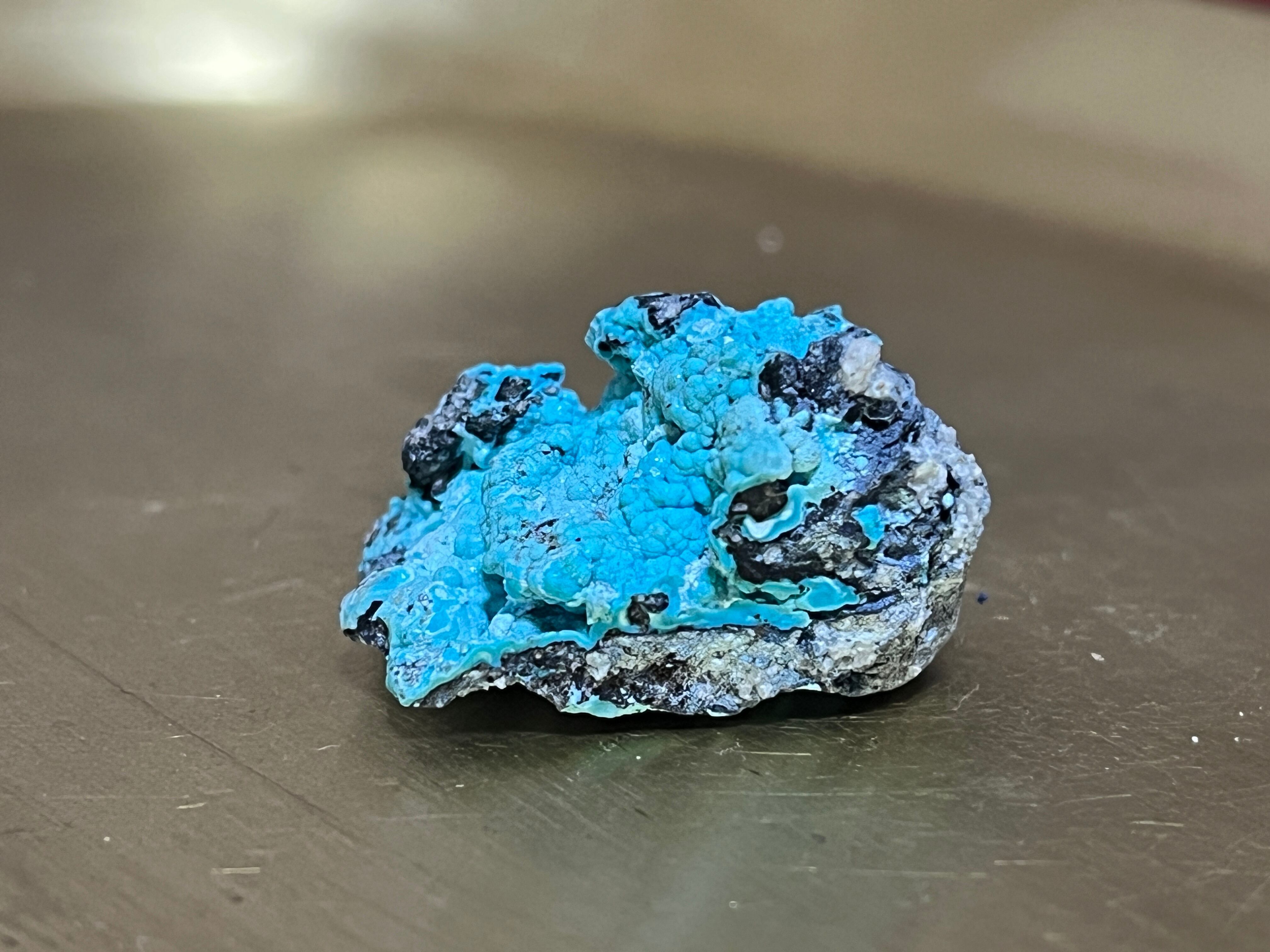 ブルーアラゴナイト 原石32◇Blue Aragonite◇天然石・鉱物