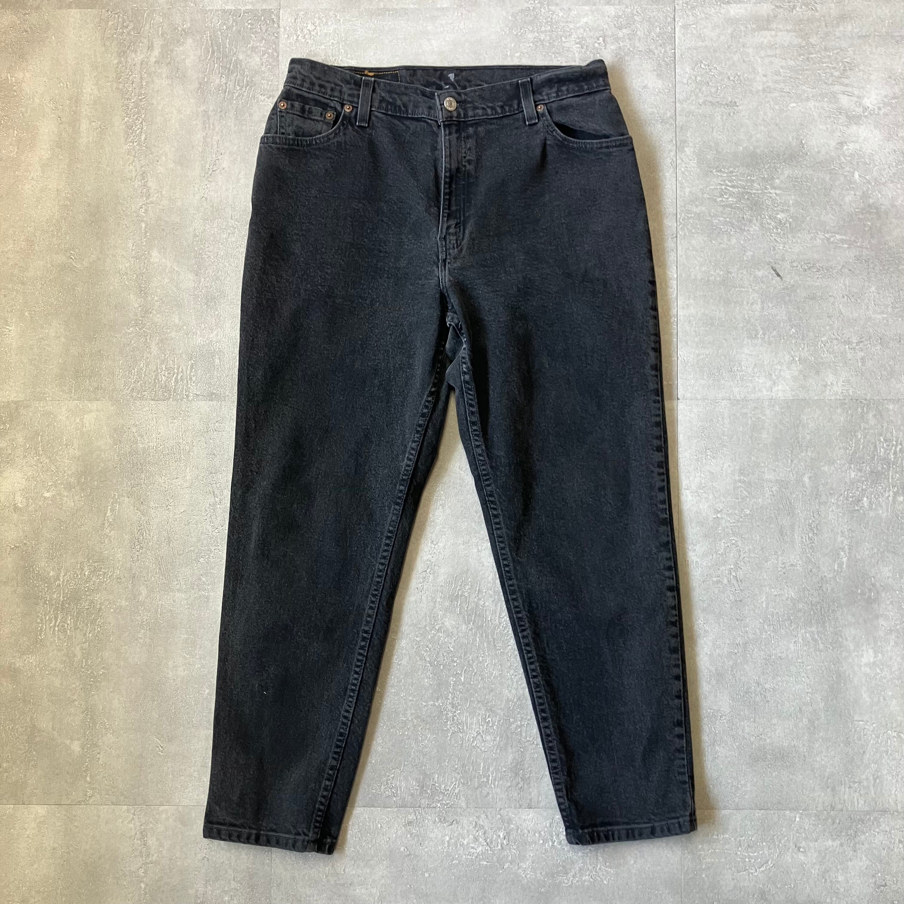 《実寸w31l27》Levi's リーバイス 550 00s usa製 ブラックデニム バギーデニム No.3448