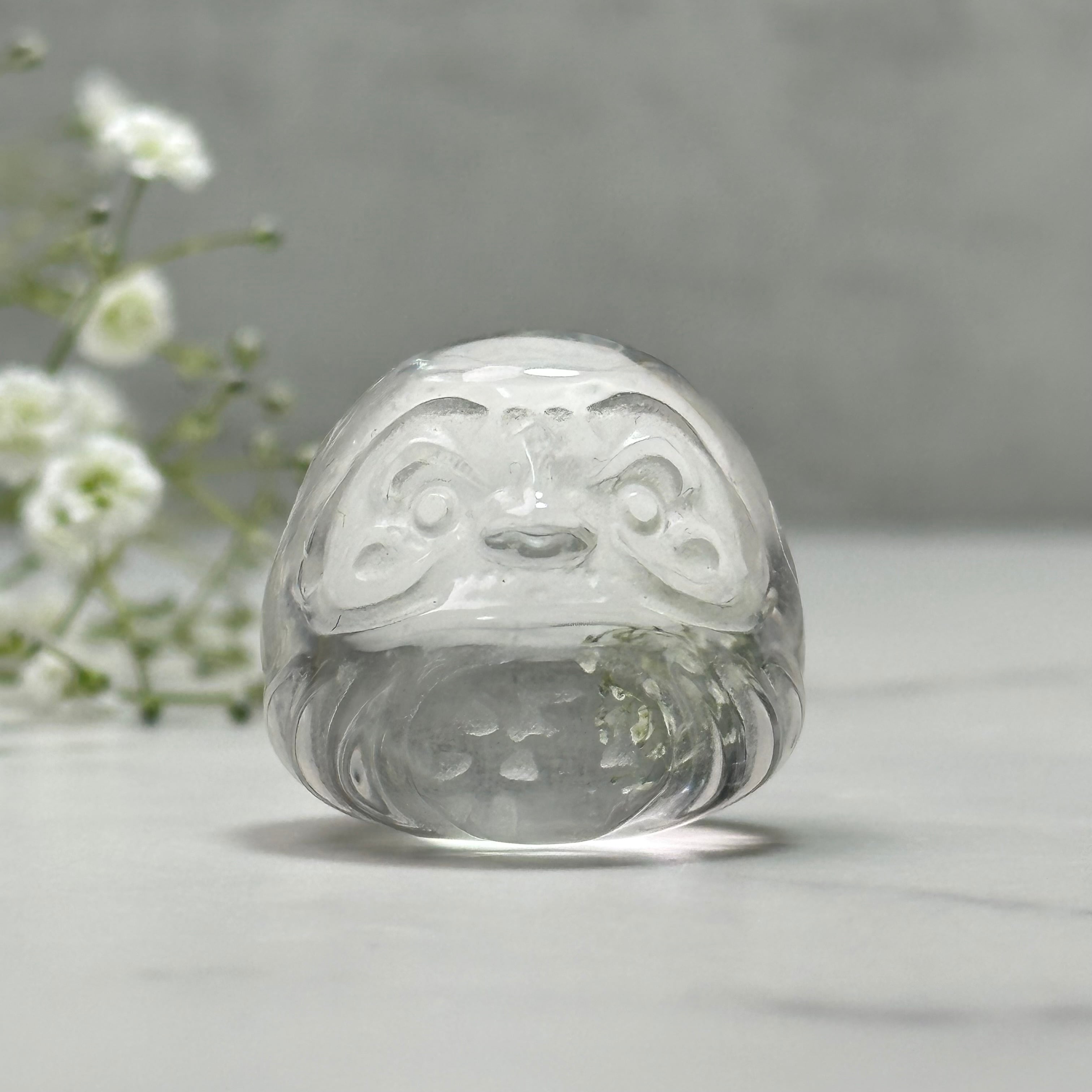 開運お守り天然石｜水晶だるま | Mt.Sophia 天然石屋さん／マウント