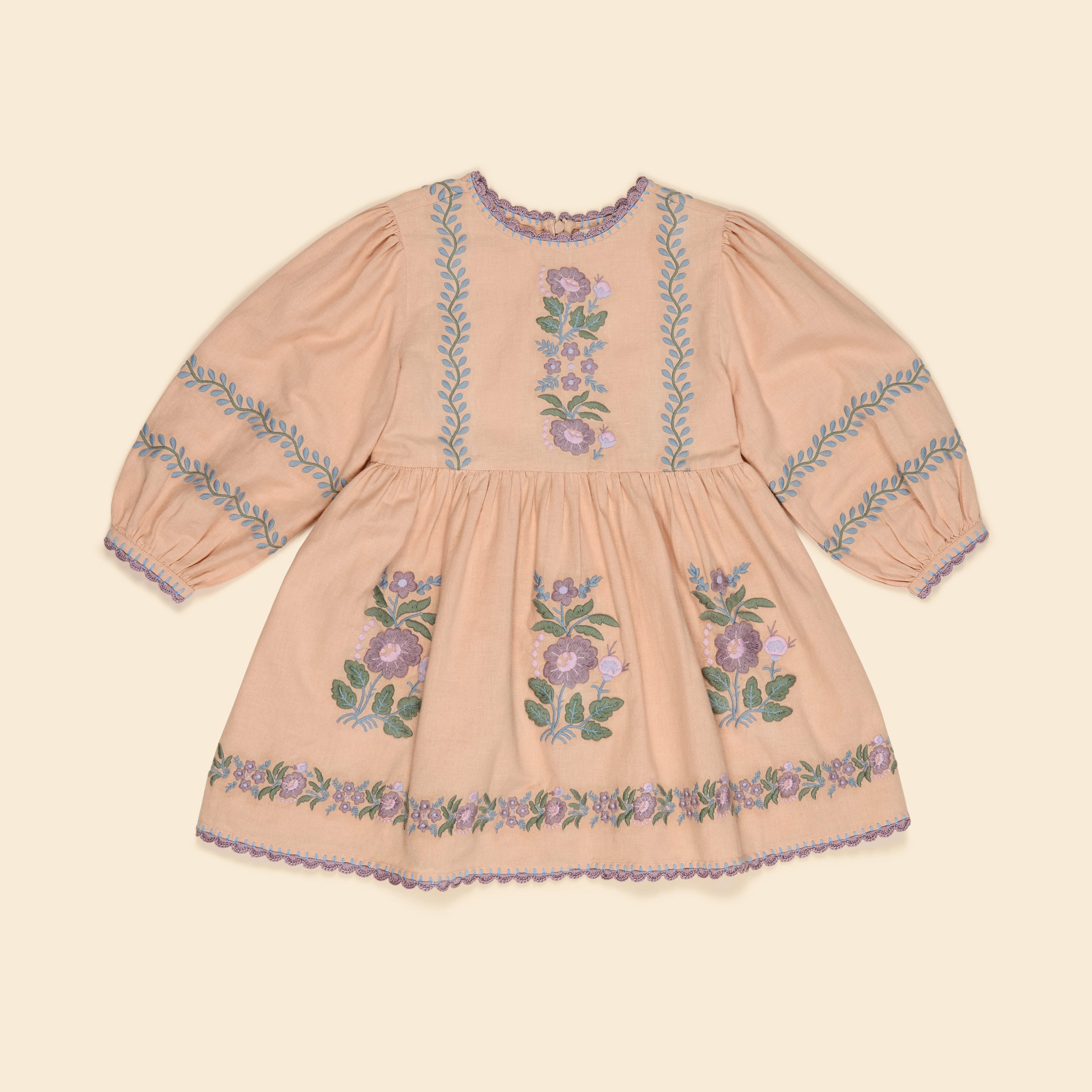 ラスト1【APOLINA】26 FW Penelope Dress - Dried Rose