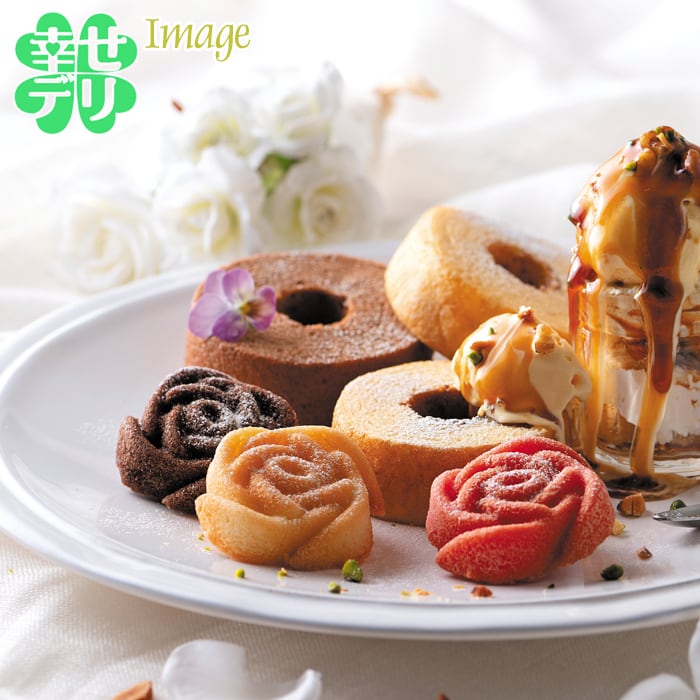 ミニチュアスイーツ　バレンタインセット バレンタインスイーツセット①ミニチュアスイーツ まるでミニチュアの