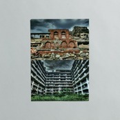 軍艦島クリアファイル　 黒