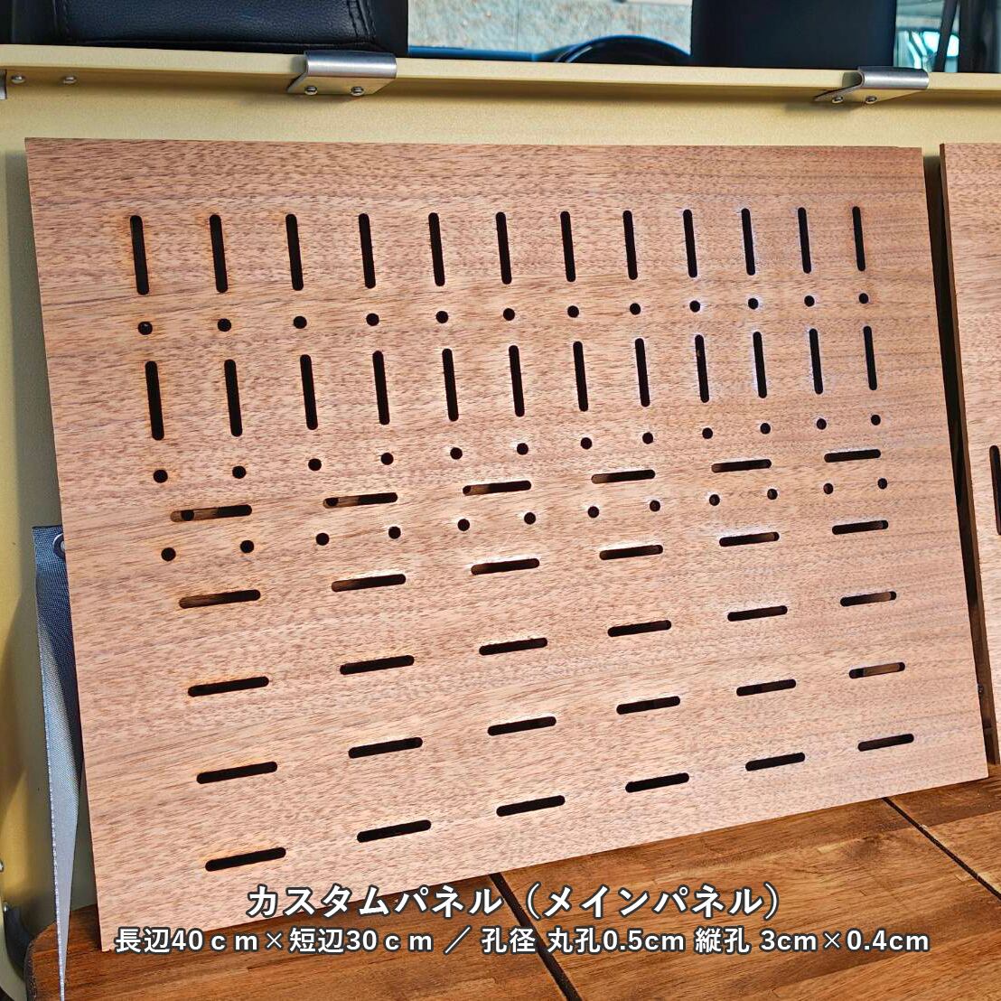 アルミコンテナ上蓋 カスタムパネル（サブパネル & 位置決め用発泡