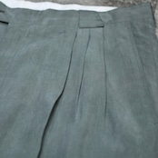 drape silhouette rayon blend 3tuck slacks