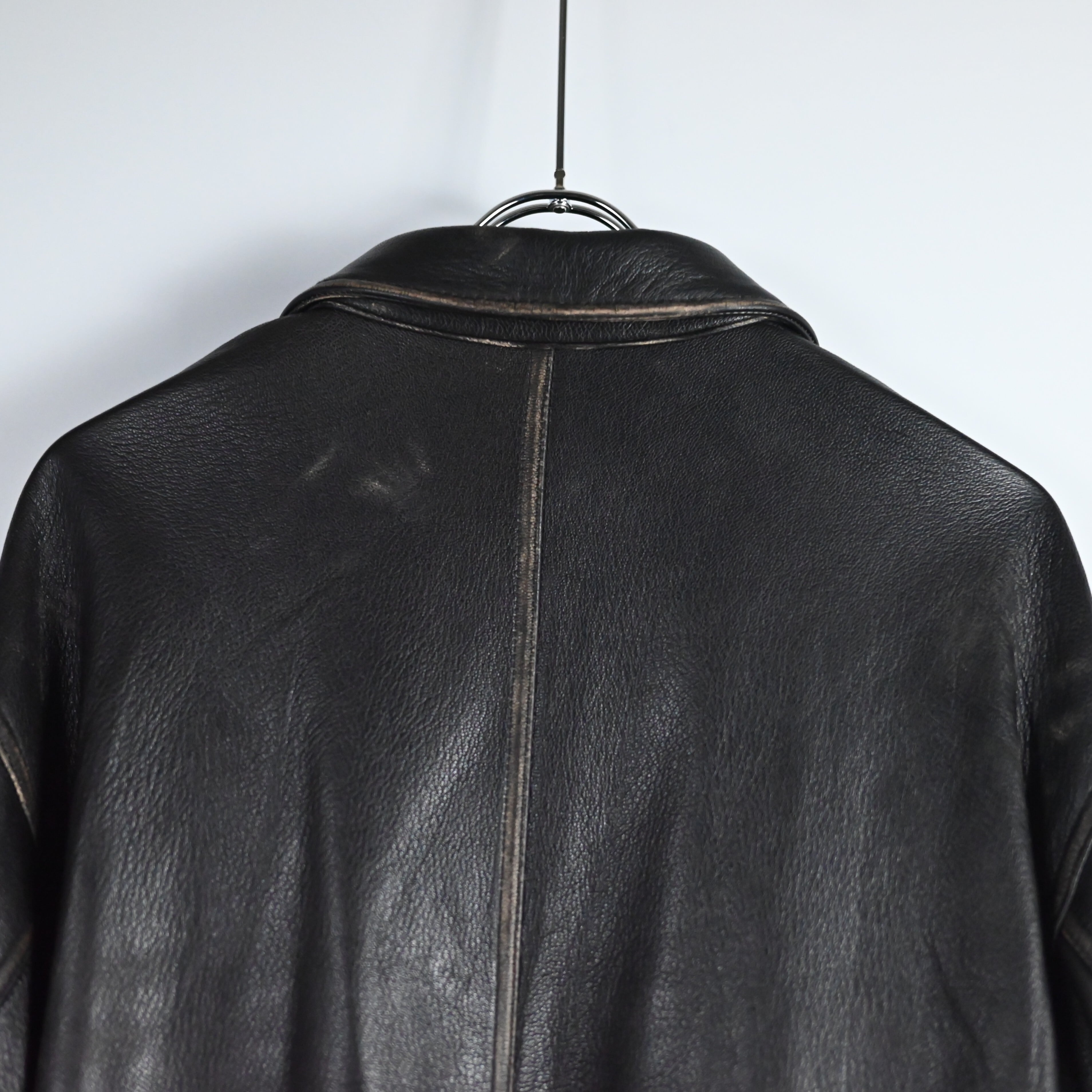 店頭販売限定】barbell object / leather coverall size1 ,2完売 | GANKO