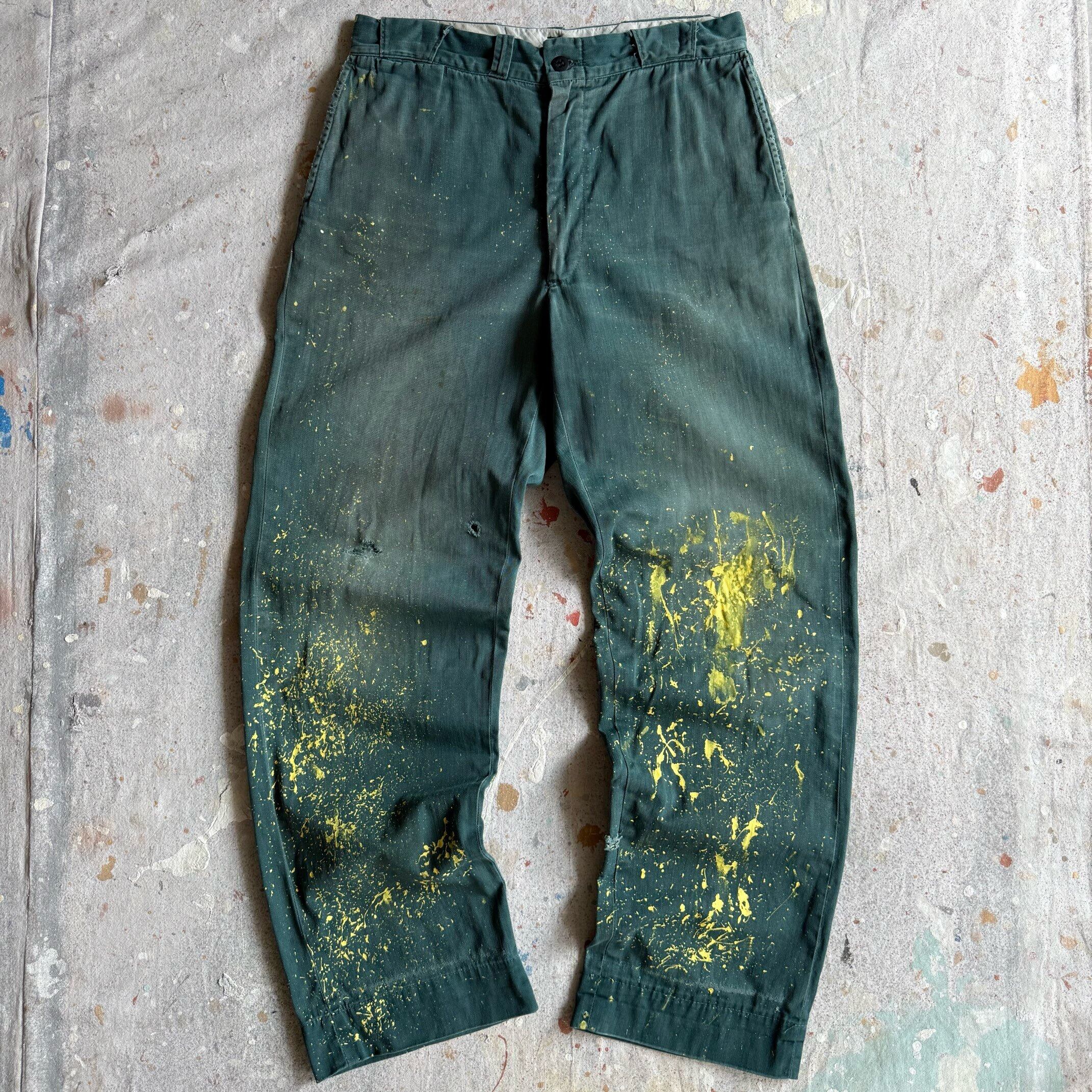 1960s Work Pants W32L32 Z152