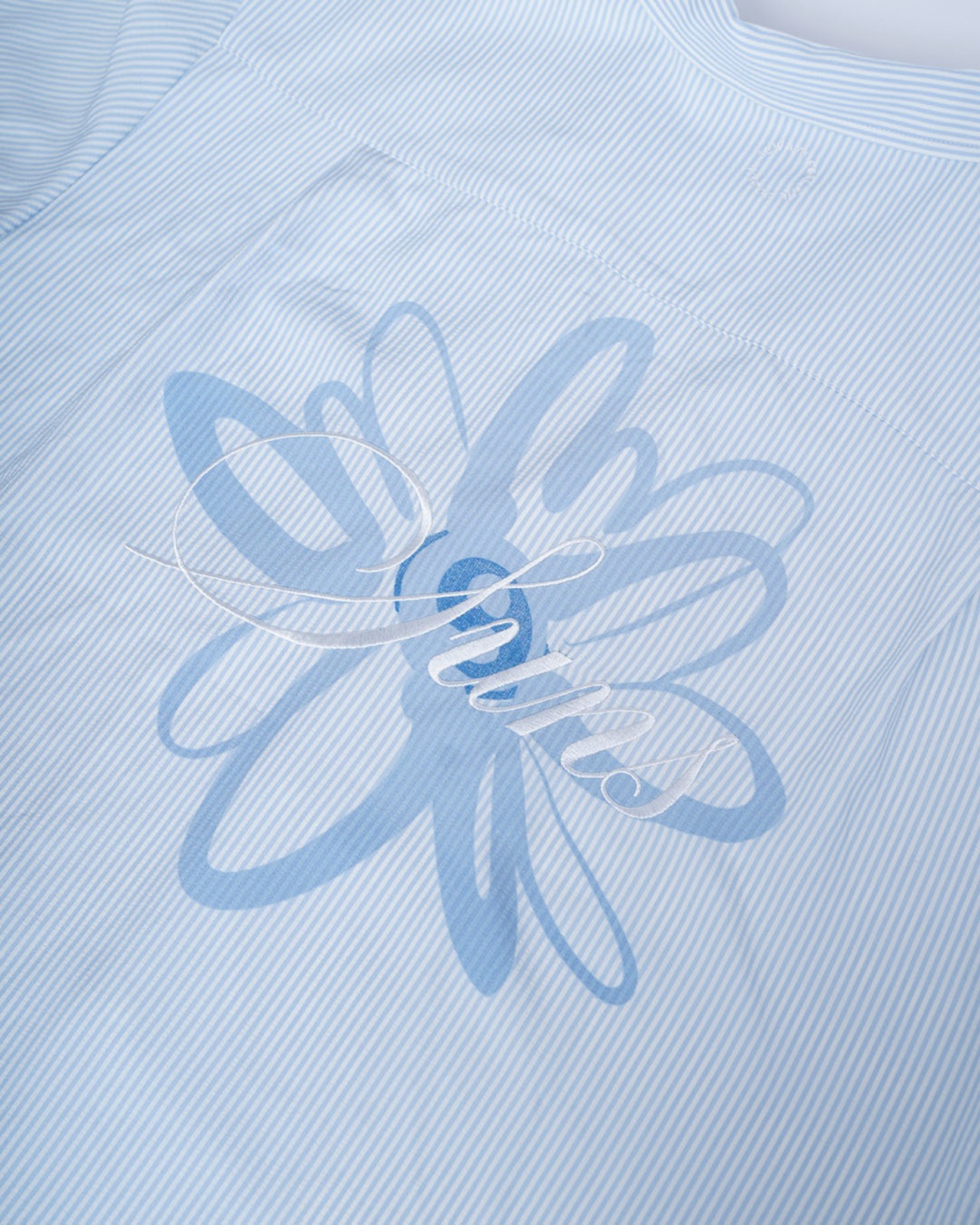 【SUNS】Suns EMBROIDERY SEERSUCKER OPEN COLLAR SHIRTS［RSS028］