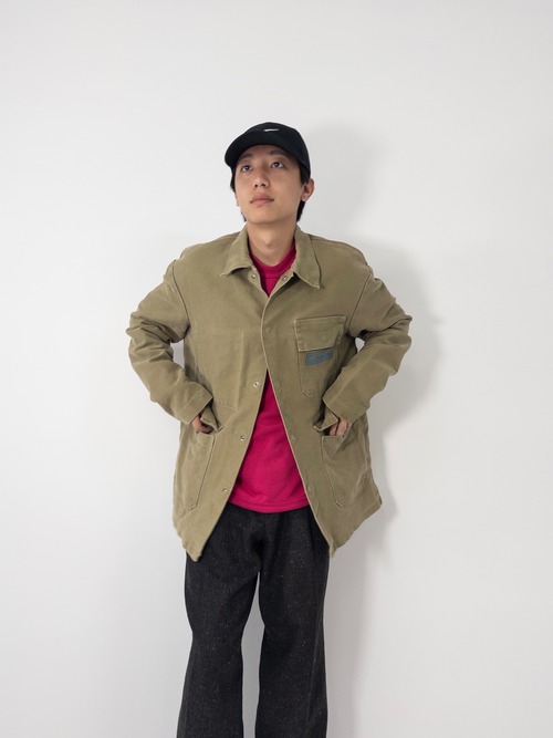 80s EURO German moleskin work jacket