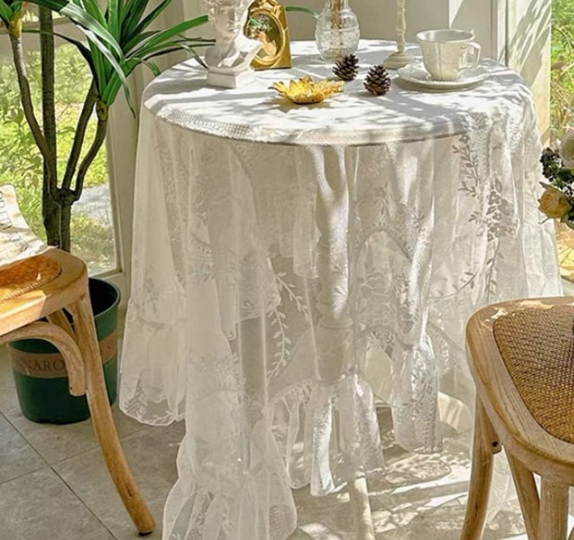 【予約】【R354】レースデザインクロス