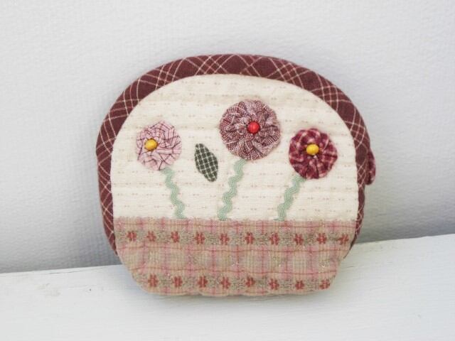 手づくりキット ヨーヨーキルトのポーチ | 布遊びポプリン パッチ