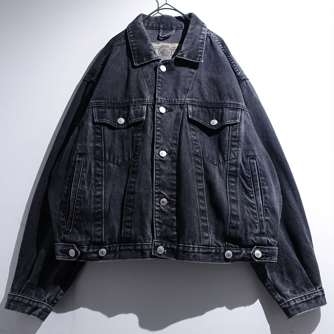 Fade Black Dnim Trucker Jacket