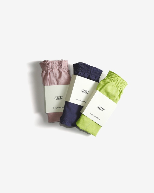 JHAKX｜"Comfy Hemp Trunks" Spring 26