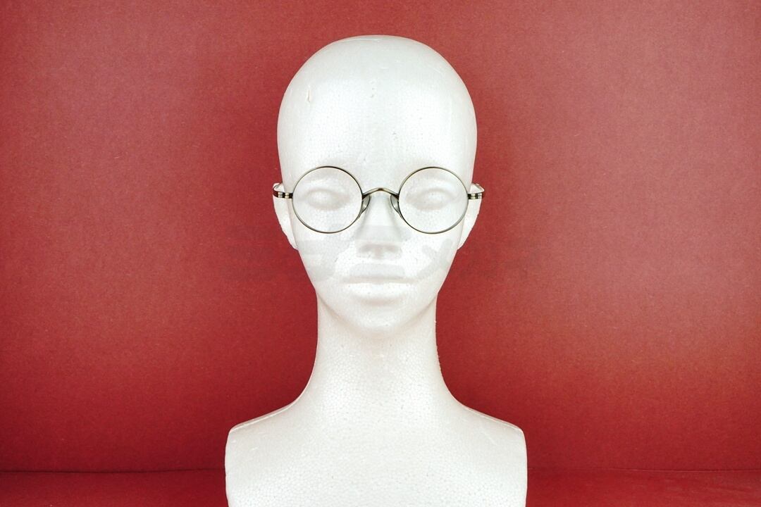 メガネ・老眼鏡 KameManNen KMN225 KameManNen メガネ KMN-99 AG ラウンド 丸眼鏡 ボストン カメマンネン