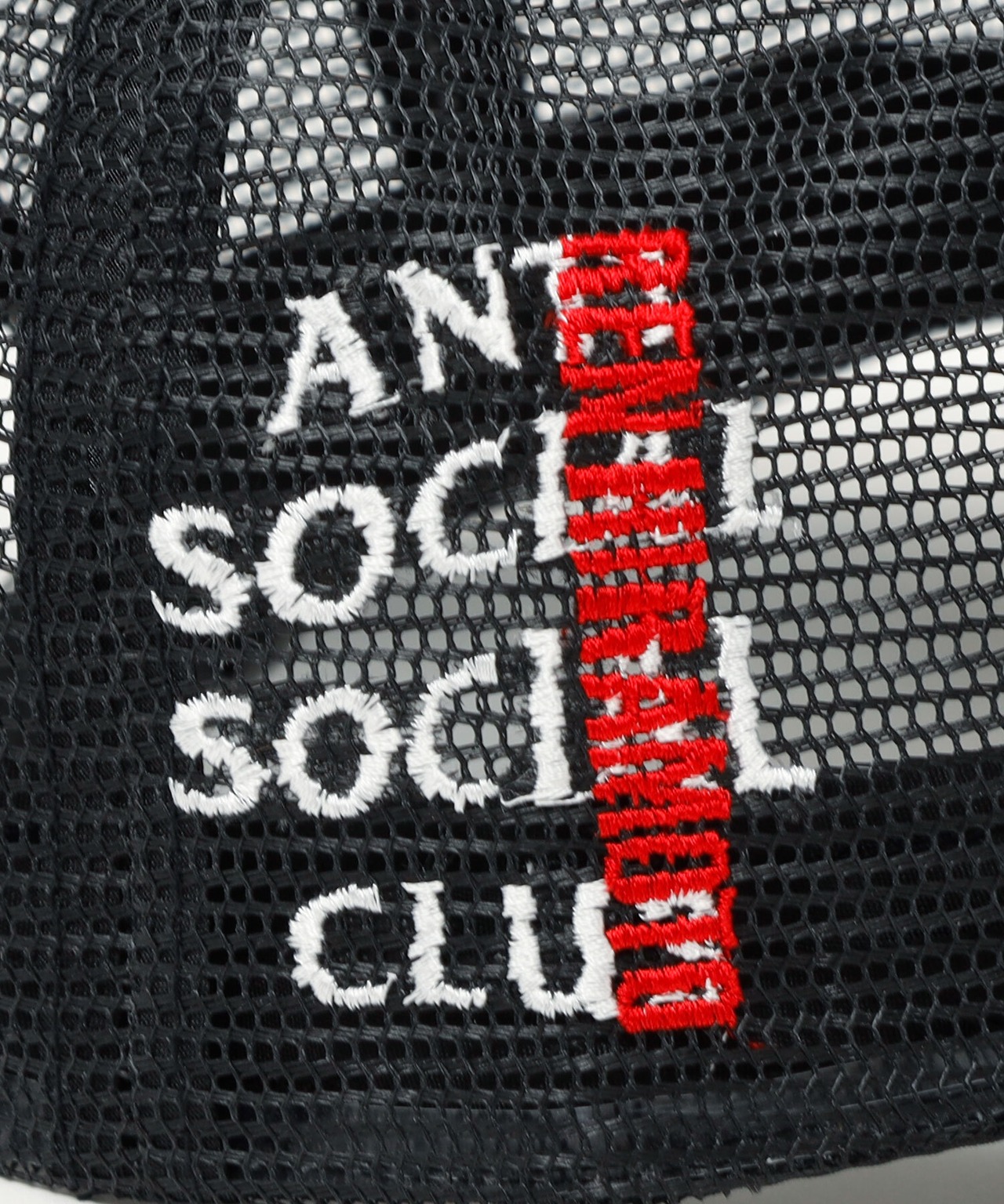 ASSC x REN HIRAMOTO BLACK MESH CAP