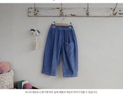 韓国子供服 / 26winter / puella FLO / シュエットパンツ / キッズ / 冬服 *90~140*