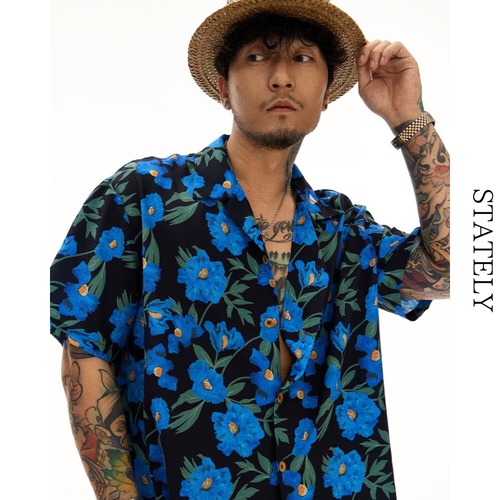 Blue Blossom Resort シャツ_T263 画像