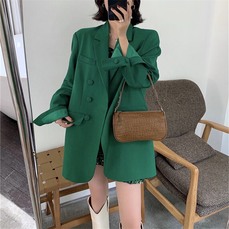 カラーソリッド カジュアルオータムポケットスリムコート 秋物 ソリッドカラー ビッグFスモールZ韓国40807127688