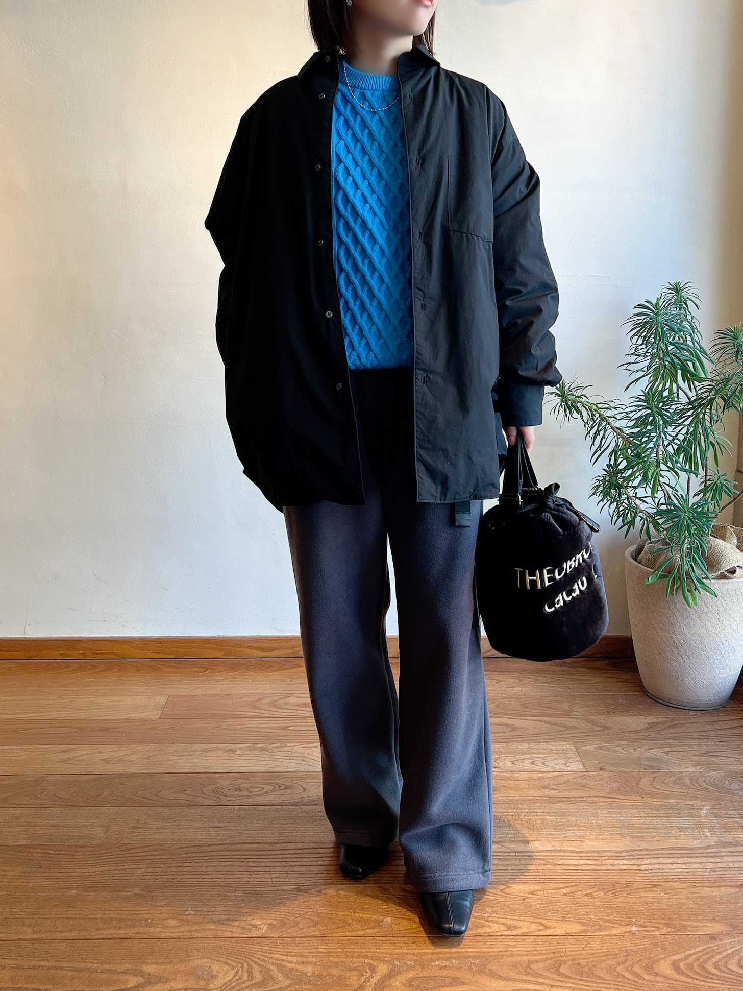 miffew / 【ダウンに見えないアウター】オーバーダウンシャツ | anouk