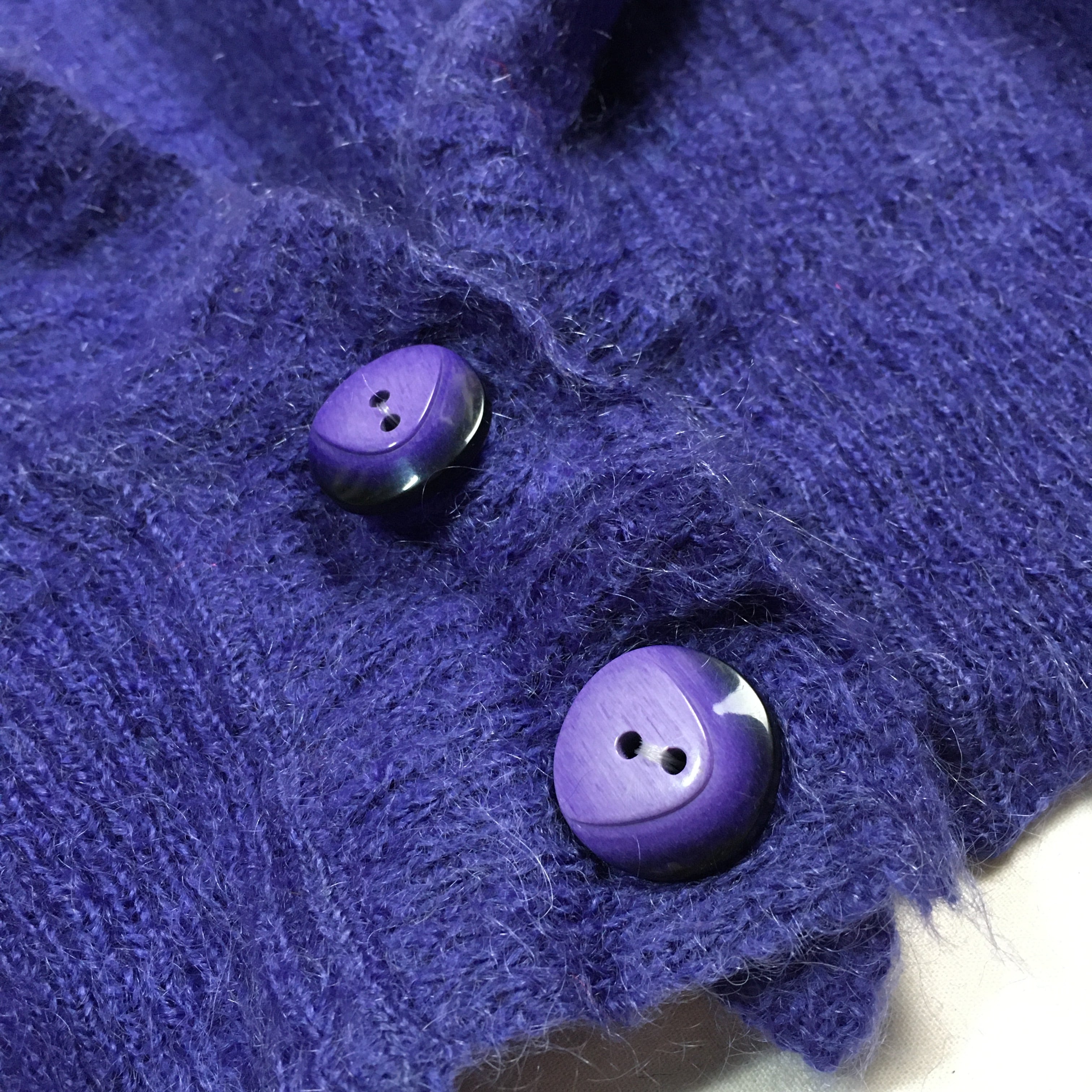 80~90s JAEGER mohair knit purple L made in the UK | ハイカラ倉庫