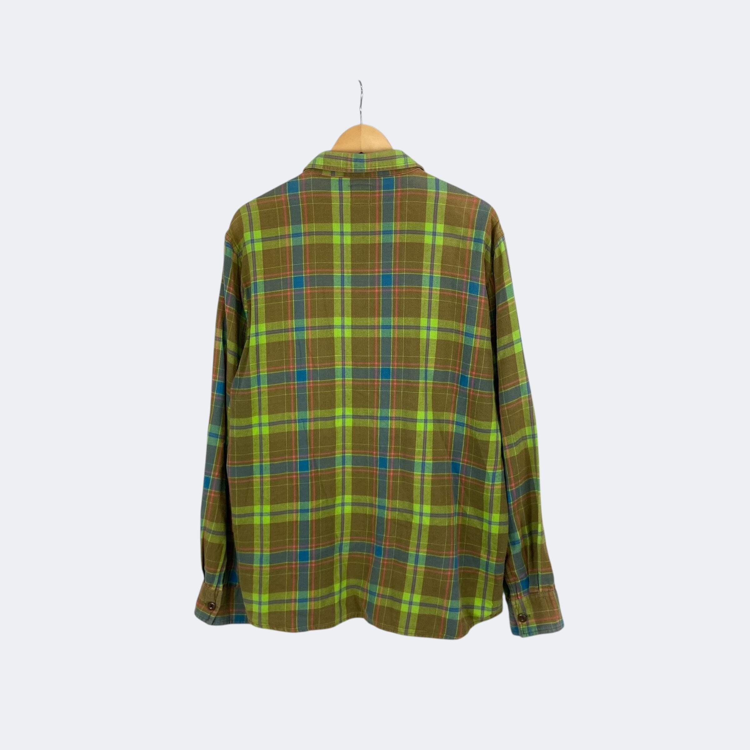 STUSSY Remix. チェックシャツ ネルシャツ | LSC｜ブランド古着 買取・販売