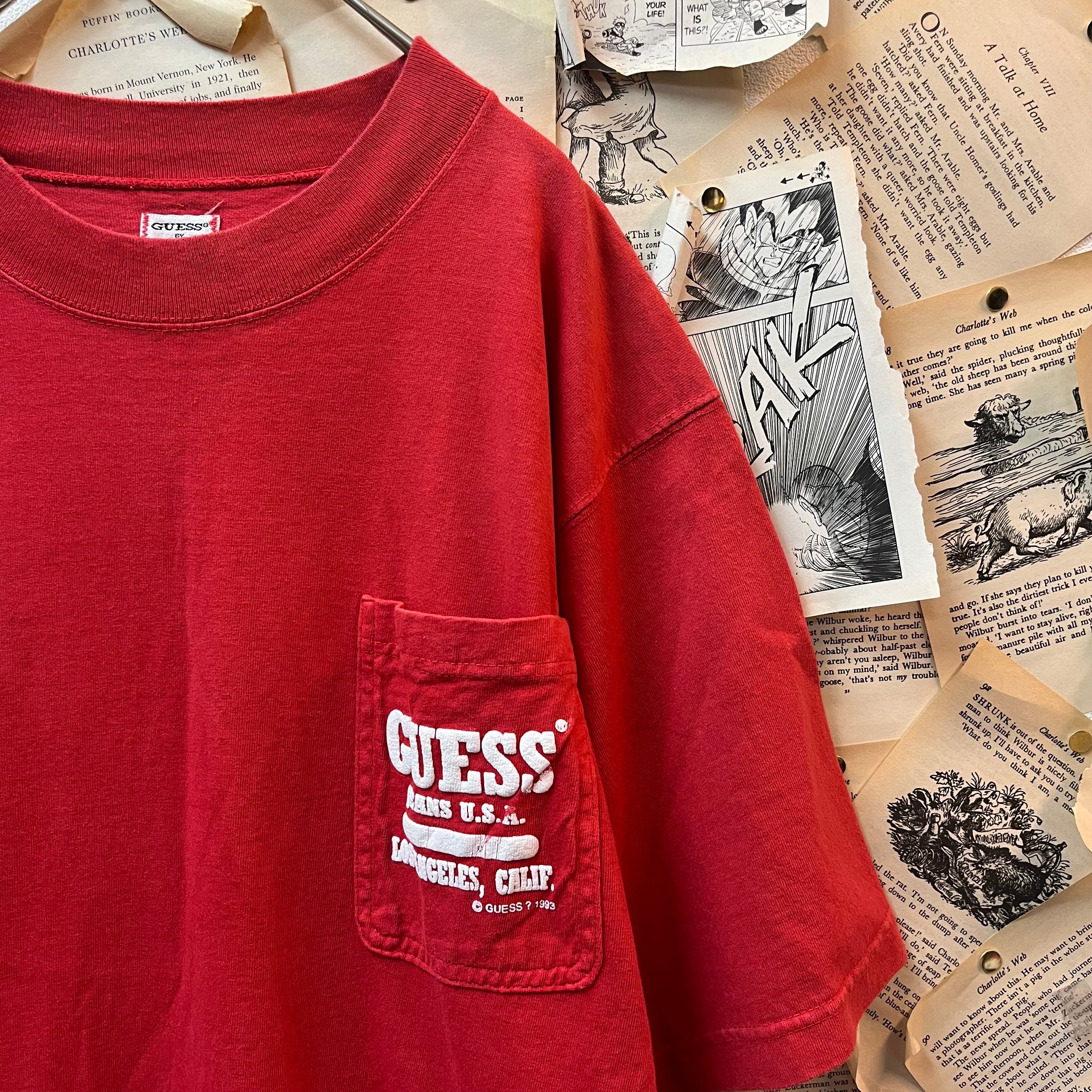 90s USA製 GUESS ロゴプリントTシャツ* | 古着屋PENNY 90s USA製 GUESS ロゴプリントTシャツ* | 古着屋PENNY