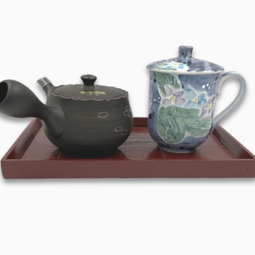 【陶器セット】日本茶用３点セット