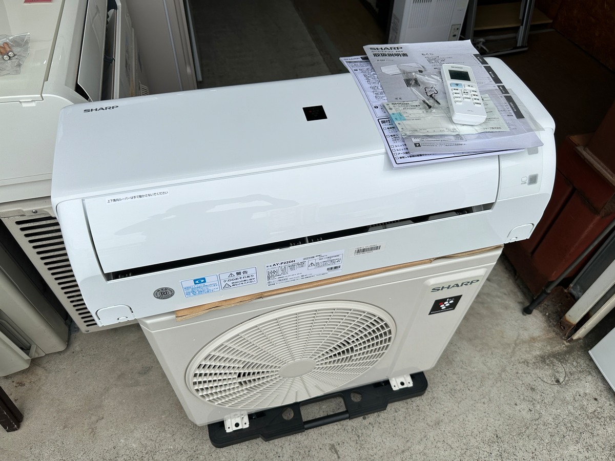 SHARP AY-P22DH 2023年 2.2kw おもに6畳用 ルームエアコン プラズマ 
