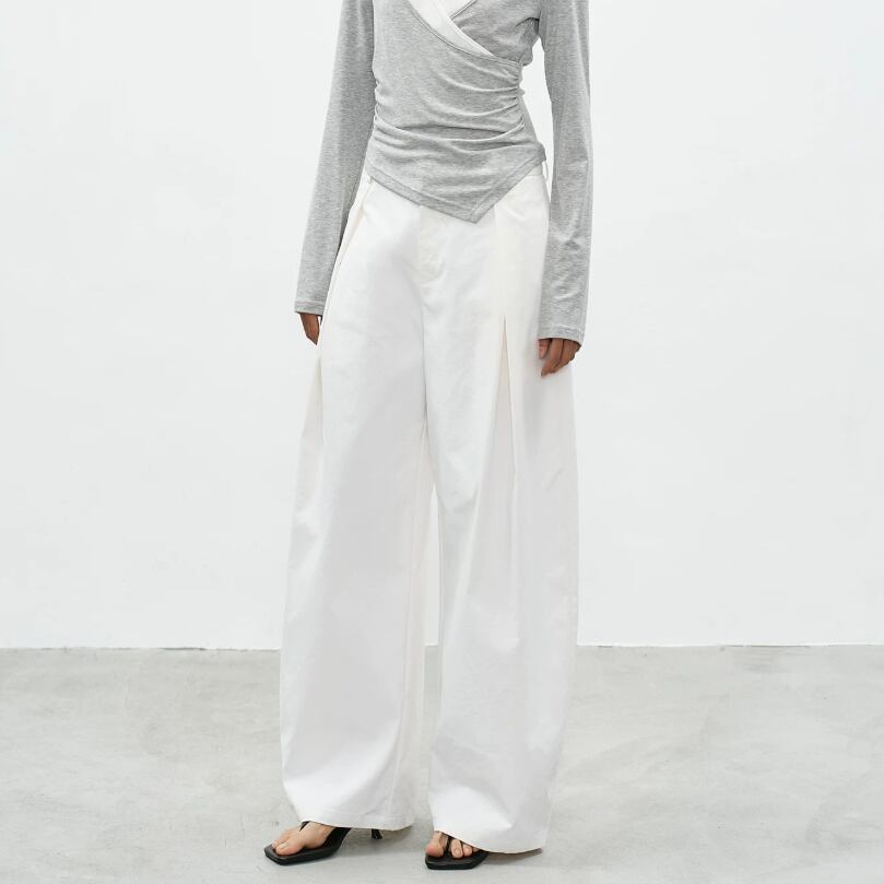 NYLON WIDE EASY TROUSERS made by Antwort | PAY ID