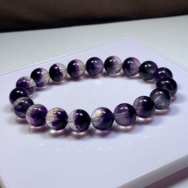 A51.バイカラー☆パープルフローライト