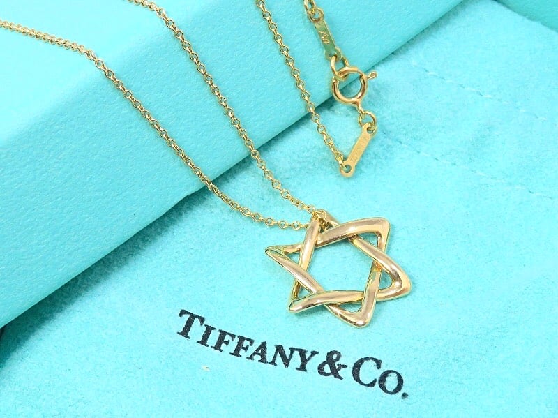 TIFFANY&Co ティファニー 750 スターオブダビデ ネックレス | ＫＡＲＵＭＡ