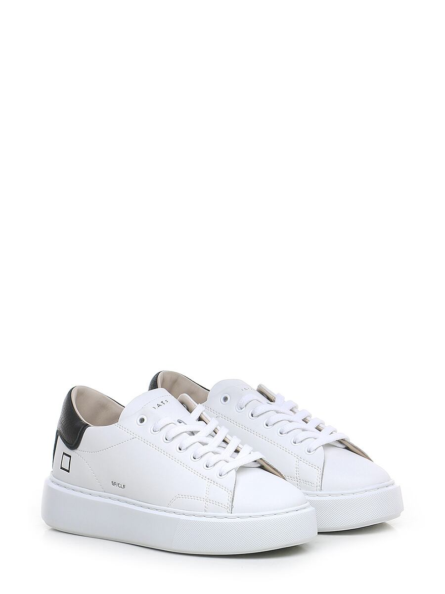 D.A.T.E. スニーカー レディース White/black SF-CA-WB