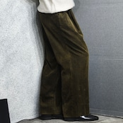 DUCA VISCONTI DI MODRONE khaki corduroy pants