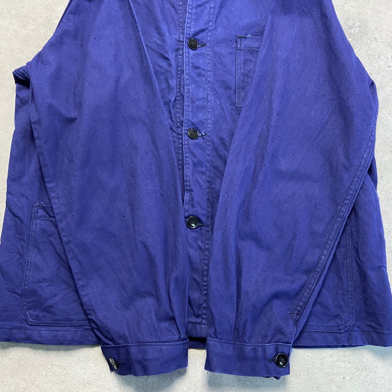 70年代頃 フレンチワークジャケット ユーロワーク コットン