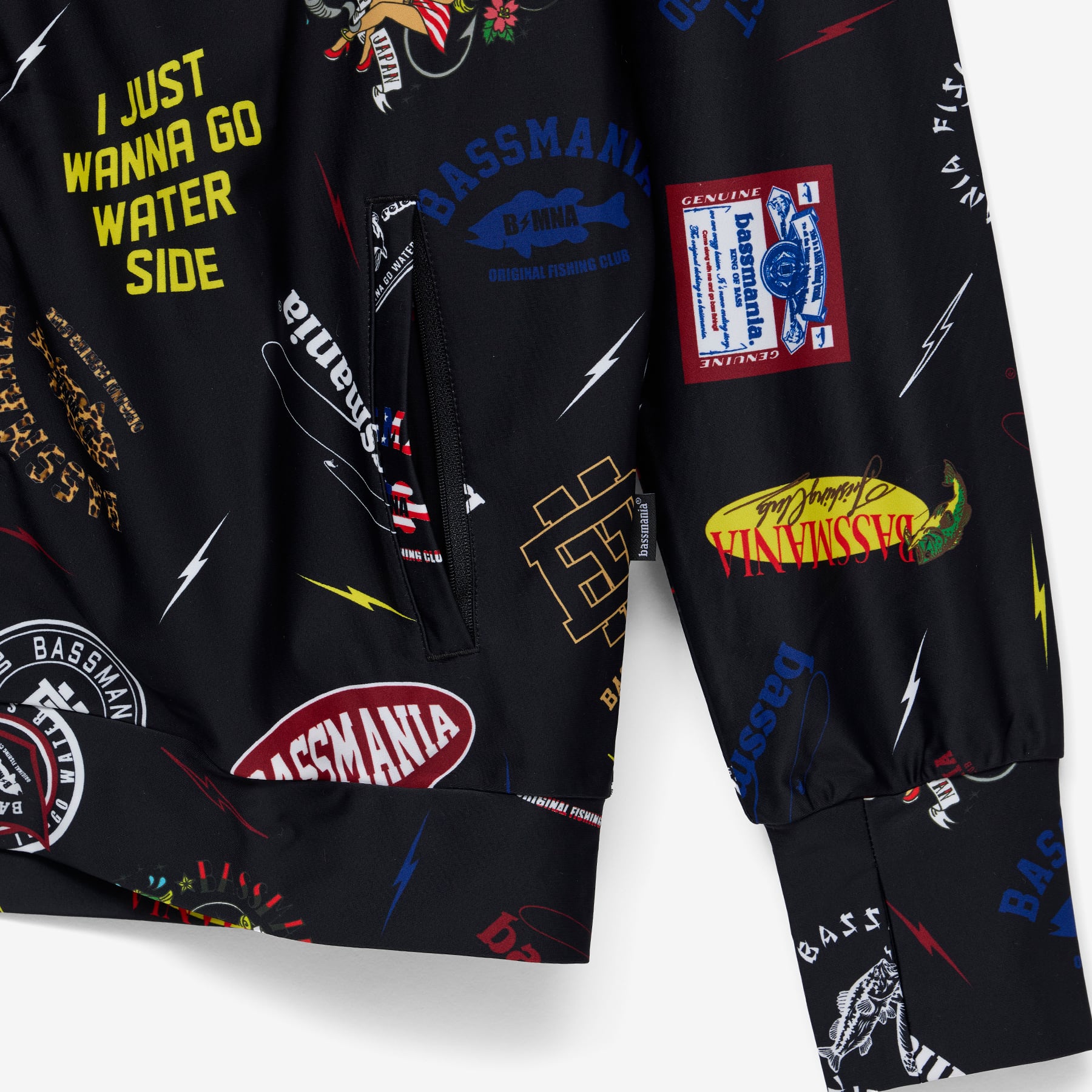 Original Pattern Uv Rush Zip Parka［Mix Design］［LIMITED