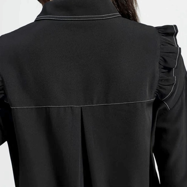 Waist shape design shirt dress C0954