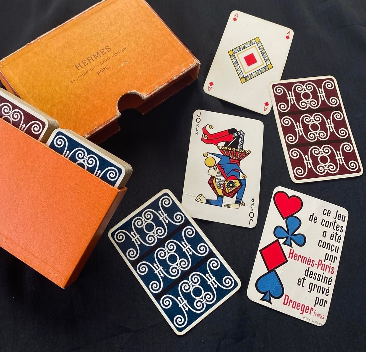 HERMES Playing Card Set for Bridge | CARBOOTS