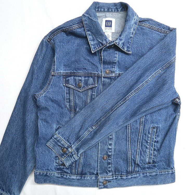 古着 GAP ギャップ デニムジャケット ジージャン 表記：M