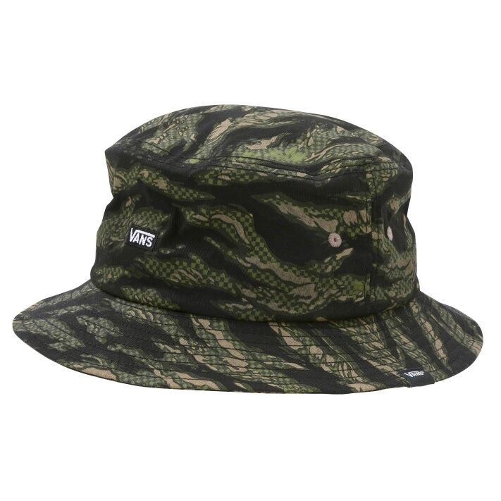 VANS (バンズ) M CHECKER CAMO BUCKET HAT バケットハット カモ 121R1170100