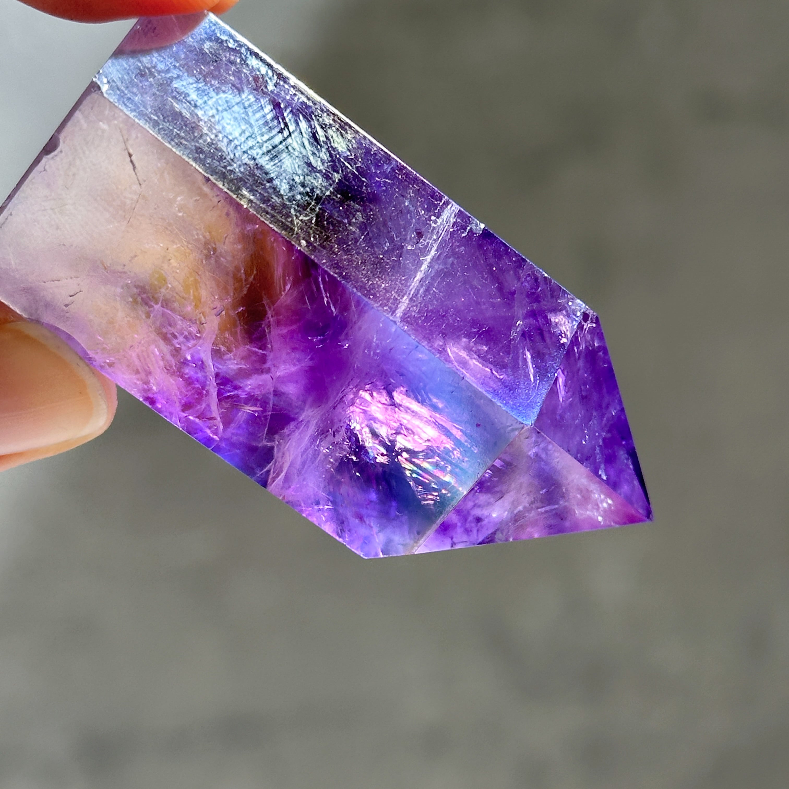 エンジェルオーラアメジスト タワー74◇Angel Aura Amethyst ◇天然石