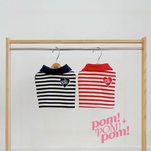 [予約販売] [pompompom］Tennis Shirt New Ver S-XL