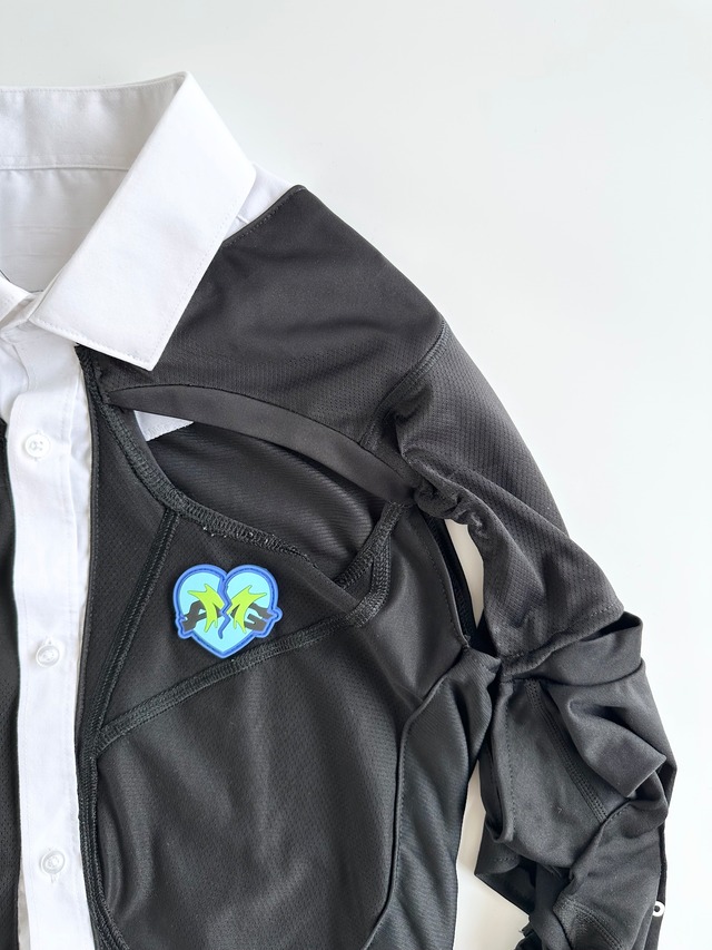 【ALYSSA MARIE GROENEVELD】DRAPED FOOTBALL SHIRT