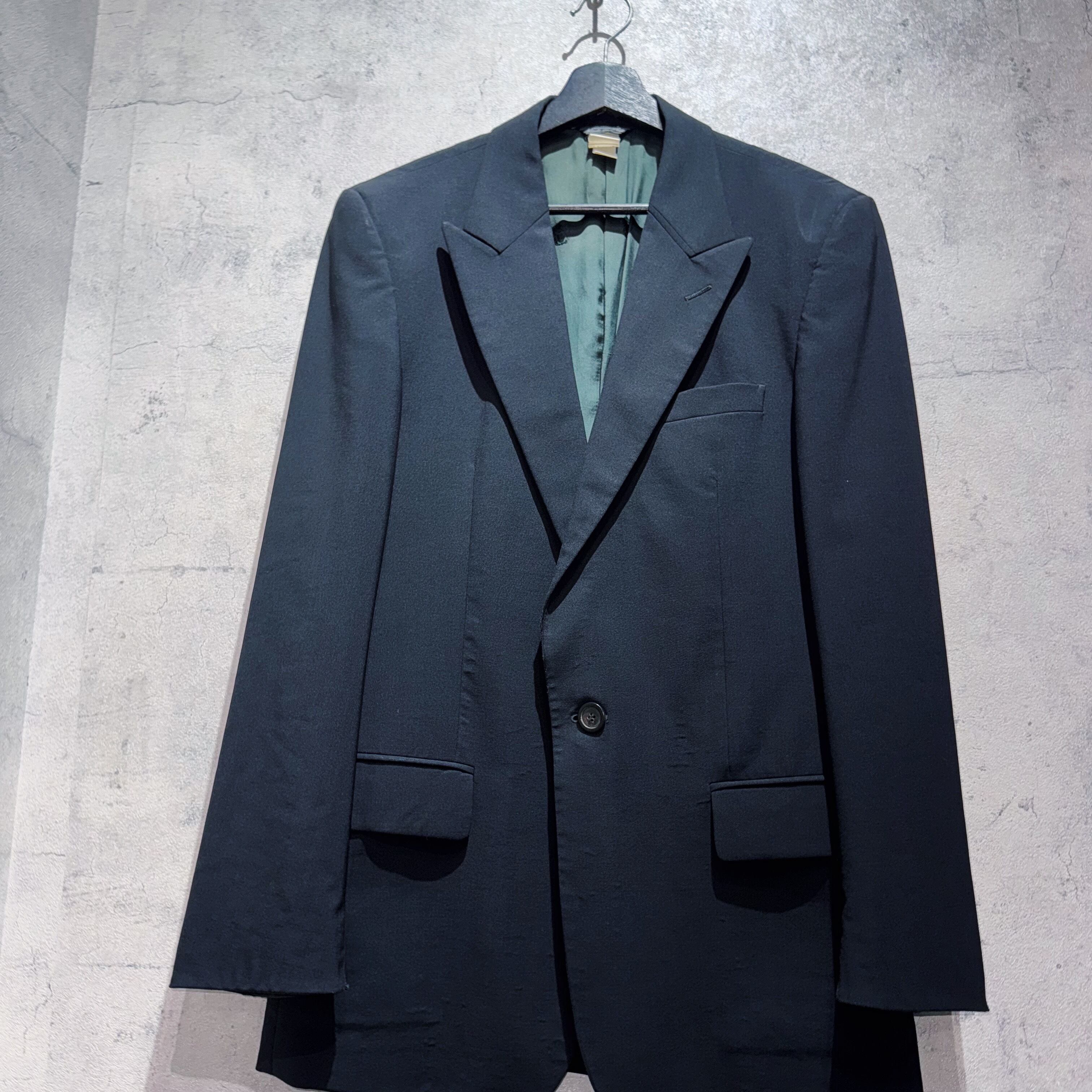 ジャンニヴェルサーチ メデューサボタン Ｖネックベスト 紺 カシミヤ シルク ジャンニヴェルサーチ メデューサボタン Vネックベスト 紺 カシミヤ