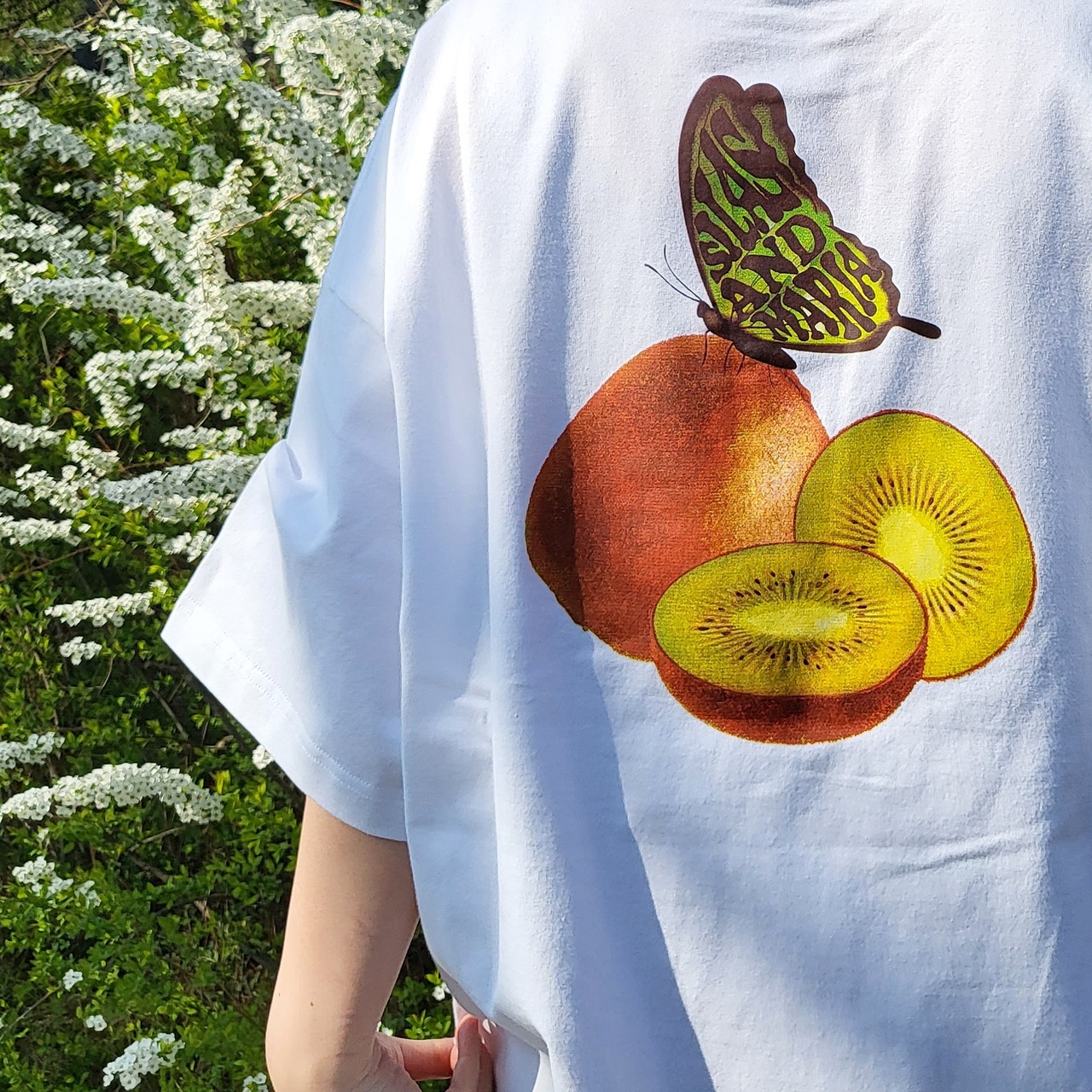 【SILAS】KIWI PRINT WIDE S/S TEE 【サイラス】