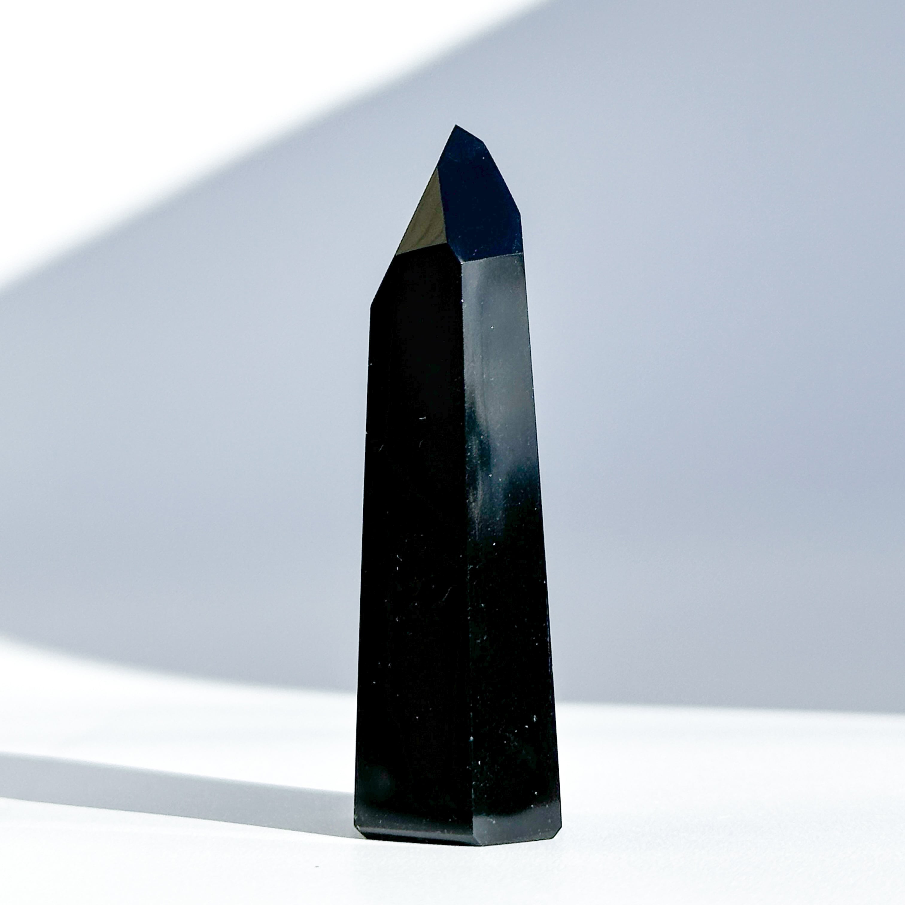 オブシディアン タワー型02 ◇ Obsidian ◇天然石・鉱物