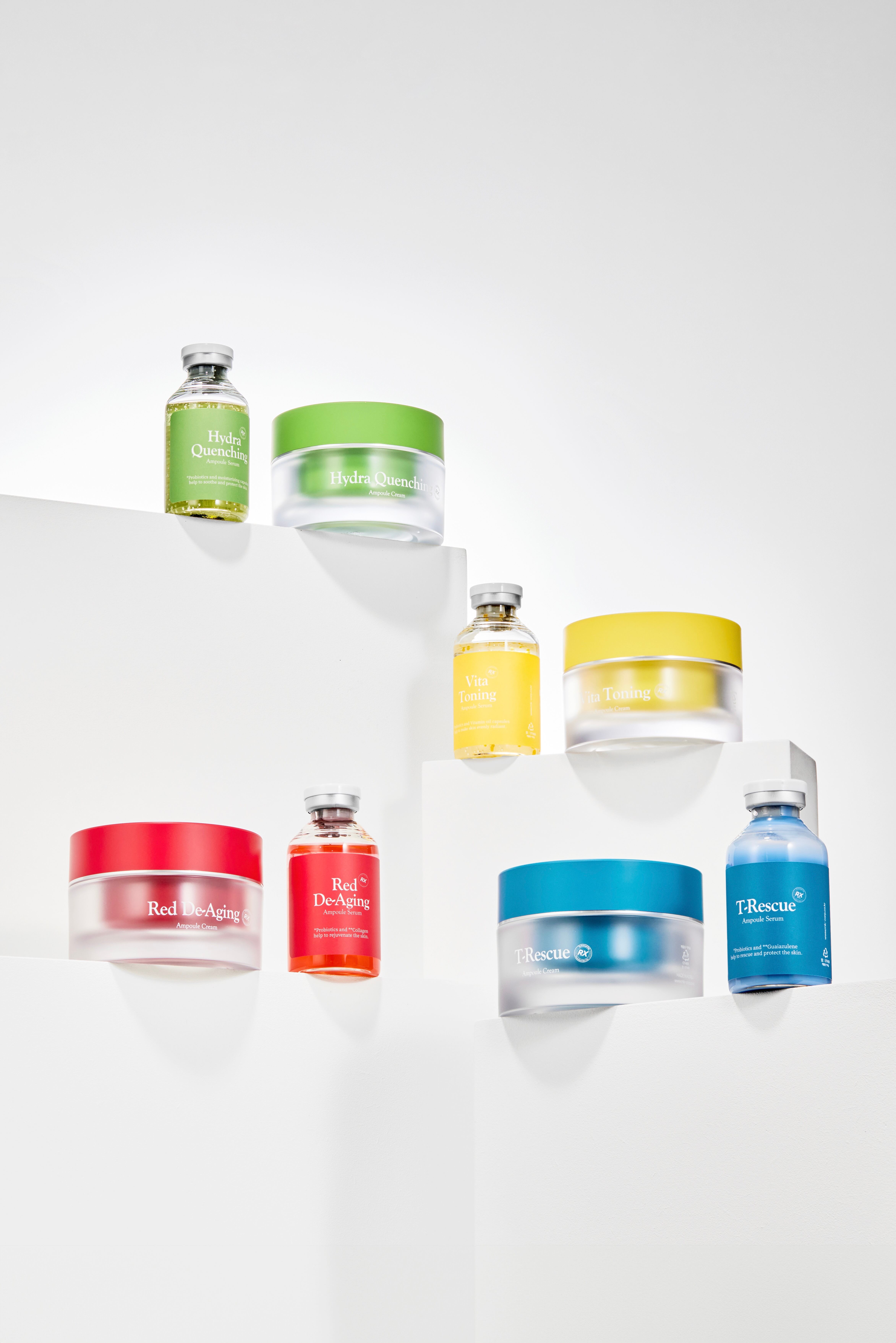 鎮静美容液】TROIAREUKE RX T-RESCUE AMPOULE SERUM/CREAM | Rupinus