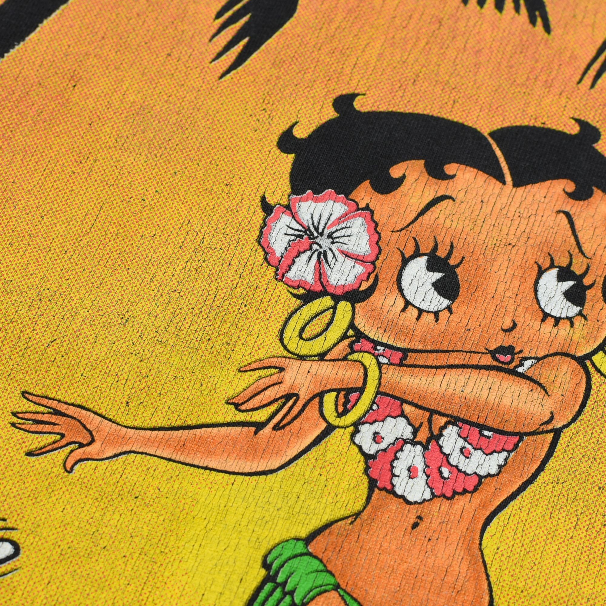 Rare! 90's Betty Boop Hula Boop T-shirt | 古着屋 grin days memory